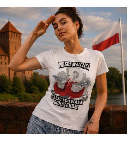 KOSZULKA DAMSKA POLSKA WALCZĄCA 2